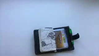 Все мои развороты с августа 21-го по июль 22-го года. Ежедневник Filofax Mini