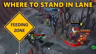 Lane positioning explained | Dota 2 Guide