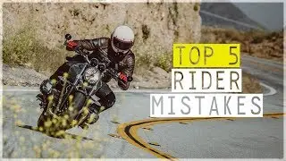 TOP 5 Beginner Motorcycle Rider Mistakes