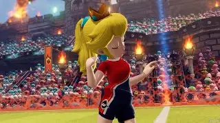 Mario Strikers Battle League - All Characters Victory Animation