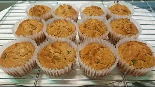 EASY SQUASH MUFFINS RECIPE | HOW TO MAKE HEALTHY MUFFINS | BEST BREAKFAST MUFFINS RECIPE