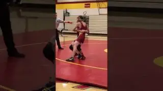 Illegal wrestling slam