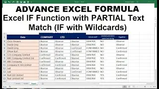 excel if contains partial text multiple | excel partial match string