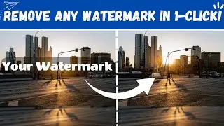 How to Remove Watermark on Photoshop Using AI Tool in One Click | Remove Watermark from Image