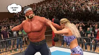 hollywood hogan & Charlotte Flair | Best Intergender Match of 2024 | Trending on Google & YouTube