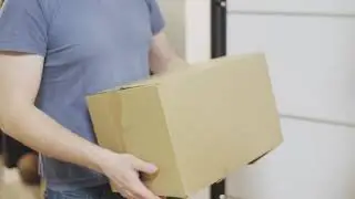 A Man Taking Box | Parcel | Online shopping | non copyrighted footage | NCF