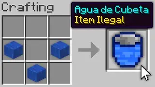 Minecraft pero PUEDO CRAFTEAR ITEMS RAROS