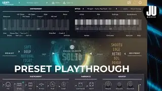 SOLID Virtual Drummer by UJAM | Preset Playthrough (No Talk)