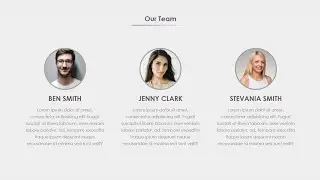 How To Make Our Team section Design Using HTML And CSS | Website Tutorial