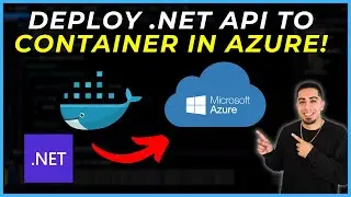 How To Deploy Docker Images To Azure Container Web Apps! (Using .NET API)