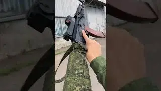 Airsoft AK-74M with Kobra Red Dot & Digi Flora sling