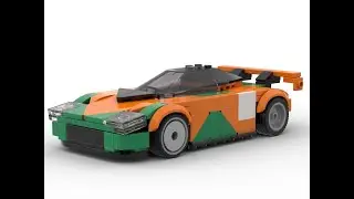 Mazda 787B Lego MOC Instructions