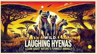 Wild Laughing Hyenas - Learn About Nature's Funniest Animals | Cuteni Song For Kids - Animal #songs