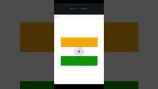 How to Draw Indian Flag with Python Turtle Module #python #turtle #shorts #programming #codding