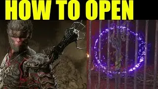 How to open purple locked doors black myth wukong Chapter 3 (captain lotus vision boss location)