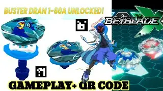 BEYBLADE X DRAIN BUSTER VS SCYTHE INCENDIO BEYBLADE X APP GAMEPLAY QR CODE DRAIN BUSTER