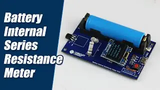 How to build a Battery Internal Resistance Meter with Arduino and Atmel ATtiny85 IC?