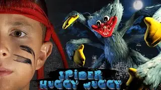 Spider Huggy Wuggy. Monster Hunters