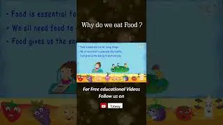 Why do we eat Food?