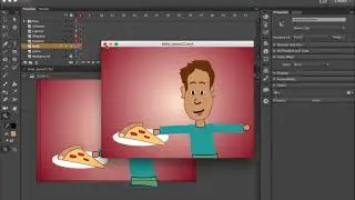 Drawing a Body and Animating Arms with Bone Tool Adobe Animate