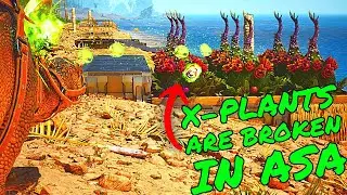 X-PLANTS Are Overpowered in Ark Survival Ascended Right Now!! ASA Tips and Tricks!!