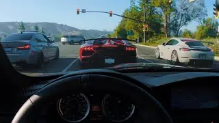 Aventador SVJ plays with GT4 and E92 M3 POV [4K]