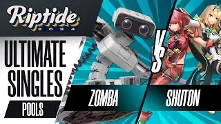 Zomba (R.O.B.) vs Shuton (Mythra/Pyra) - Riptide 2024 - Ultimate Singles - R2 Pools