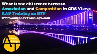 Difference b/w Composition and Association in CDS views | Association, Aggregation and Composition