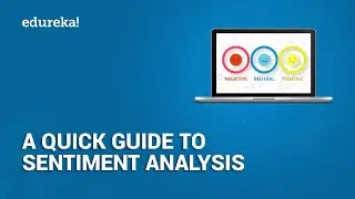 A Quick Guide To Sentiment Analysis | Sentiment Analysis In Python Using Textblob  |  Edureka