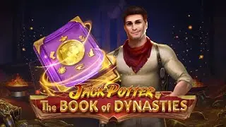 Jack Potter & the Book of Dynasties slot by Apparat Gaming | Gameplay + Free Spins Feature