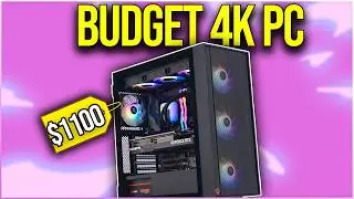 The BEST $1100 "4K Gaming" High FPS PC Build in 2024 🖥️