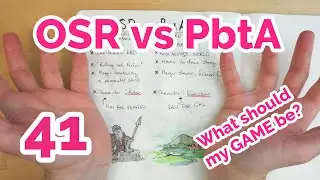 PbtA vs OSR - Is there something in between? - Making a TTRPG From Scratch [Episode 41]