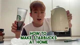 HOW TO MAKE YOUR OWN ICED COFFEE IN QUARANTINE!! (INEXPENSIVE + SIMPLE)