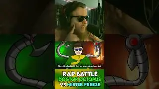 DOC OCK RAPPING?? (Doc Ock vs Mr. Freeze) #rapbattle #spiderman #batman #marvel #dccomics #shorts