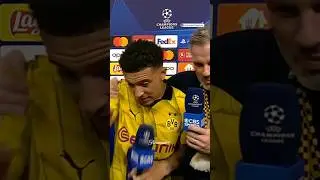 Jamie Carragher’s interview with Jadon Sancho 🤣