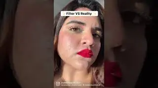 FILTER VS REALITY🧨