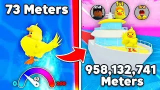 I Became The WORLD'S FASTEST SWIMMER in Aqua Racer! (Roblox)