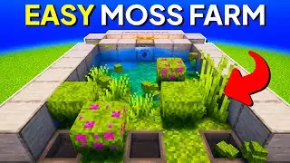 Minecraft Moss & Bonemeal Farm 1.21 | 5000+ Moss Per Hour!