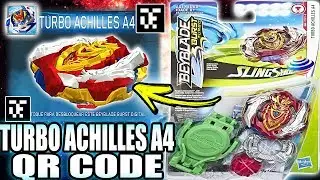 TURBO ACHILLES A4 QR CODE + ALL ACHILLES BEYBLADE BURST TURBO APP QR CODES