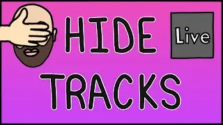 Hide tracks in Ableton Live? GAMECHANGER 🔥🤯