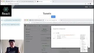 Node JS with React and Mongo DB (Mongoose Database) | Node Tutorial