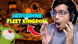 HEROBRINE OR ENTITY 303 in FLEET EMPIRE 😱 | Minecraft