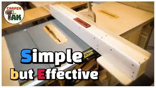 Table saw project #7 Making an extension fence/Simple but very useful item/ DIY / HOMEMADE