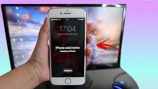 COMO RECUPERAR IPHONE 7 INATIVO!!!