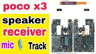 poco x3 speaker mic receiver problem solution// all track