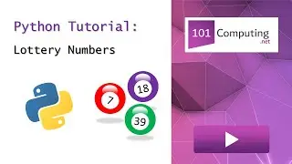 Lottery Numbers | Python Challenge | 101Computing.net