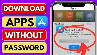 Download Apps Without Apple ID Password (iPhone)