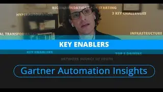 Network Automation Insights Powered by Gartner -  Enablers