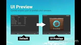 UI Preview for Unity Inspector (preview ui prefabs and canvases)