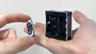 Assembled the smallest PC in the world, from CLAY. i9 10900k, RTX 2080 ti